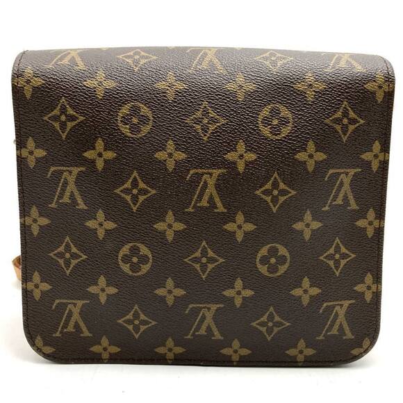 LOUIS VUITTON Brown Monogram Shoulder Bag - Picture 7 of 10